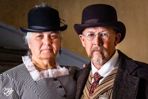 classic couple bannack ghost town