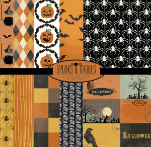 Classic Halloween patterns designed by Christie Bryant