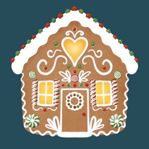 Gingerbread House by Christie Bryant