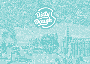 Dirty Dough Saint George Mural by Christie Bryant